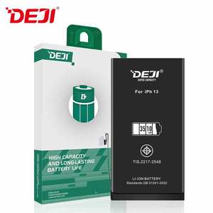 <span class=keywords><strong>แบ</strong></span><span class=keywords><strong>ต</strong></span>เตอรี่ Deji Li-ion ความจุสูงสำหรับ iPhone 13 แรงดันไฟฟ้าคงที่ คายประจุ<span class=keywords><strong>เอง</strong></span>ได้อย่างน้อย  ใช้ชิป IC นำเข้า รับประกัน 1 ปี - Product Image 1
