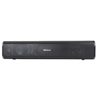 Speaker Soundbar Gaming Komputer Berkabel USB dengan Output 3W*2, Crossover Audio Dua Arah, Mini Plastik DC untuk Pengguna Komputer