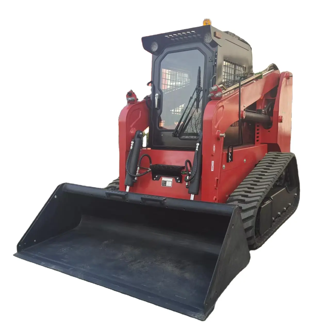 Peralatan Teknik pemuat selip kecil steer loader kualitas tinggi pemuat multifungsi harga rendah mesin pemindah tanah