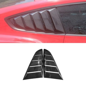 Car Side Rear <b>Window</b> Louver Shutter <b>Cover</b> For Ford Mustang 2014-2022 Body Kit Car Accessories - Product Image 1
