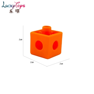 <span class=keywords><strong>30Pcs</strong></span> 2Cm <span class=keywords><strong>DIY</strong></span> Xếp Chồng Gạch 6 Màu Sắc Đầu Giáo Dục Xây Dựng Khối Lắp Ráp Trò Chơi Chơi Thiết Lập Cho Trẻ Em Unisex - Product Image 6
