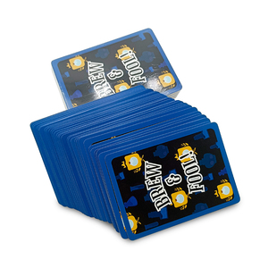 Gioco di Carte Personalizzato a Due Mazzi 'Brew & Fool' con Confezione Tematica - Product Image 5