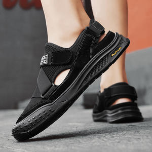 Sandalias para <span class=keywords><strong>hombre</strong></span>, nuevas sandalias de playa ligeras transpirables huecas de verano, zapatos de punta cerrada minimalistas a la moda para <span class=keywords><strong>hombre</strong></span>, nuevo estilo 2024 - Product Image 6