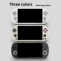 Console de jeu portable rétro de 4,96 pouces, système d'exploitation Linux open source, lecteur de jeux d'arcade portable avec batterie de 5000 mAh