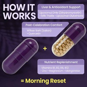 Customized Glutathione Liposomal Capsule Dihydromyricetin Support Body Hydration Liver Health Antioxidants <strong>Supplement</strong> - Product Image 4
