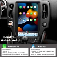 13.8 İnç Android14 Araba Radyosu GPS Navigasyon Multimedya Oynatıcısı Nissan 370Z Z34 2008 - 2019 Dikey Ekran RDS DSP CarPlay 4G Oto