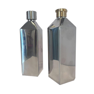 600ml kim loại thép không gỉ 304 Hip <span class=keywords><strong>Flask</strong></span> Bạc Hip <span class=keywords><strong>Flask</strong></span> cho pháp Beluga nước nặng Grand Teton - Product Image 1