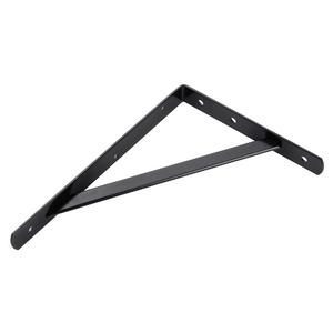 12 Inch X 8 Inch Heavy Duty <strong>Shelf</strong> <strong>L</strong> <strong>Brackets</strong> <strong>Shelf</strong> Support Corner Brace Joint Right Angle <strong>Bracket</strong> Black - Product Image 5