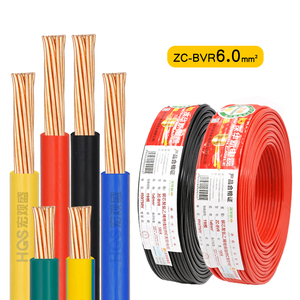 สายไฟทองแดงถักหุ้มฉนวนพีวีซี <span class=keywords><strong>JIAYOU</strong></span> สำหรับเครื่องใช้ไฟฟ้าในบ้านและเครื่องมือไฟฟ้า ใช้ฝังใต้ดิน 450-750V - Product Image 1
