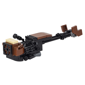 Ladrillos MOC, Guerras Espaciales, Transporte de <span class=keywords><strong>Tropas</strong></span> Imperiales 614-AvA, Motocicleta Speeder, Balutar-class Swoop, Conjuntos de Ladrillos de Construcción, Bloques de Construcción - Product Image 3