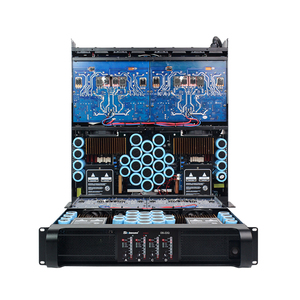 บอร์ดแอมพลิฟายเออร์ <span class=keywords><strong>Class</strong></span> D กำลังสูง 5000w สเตอริโอ แอมพลิฟายเออร์กำลังขับ 4 แชนแนล สำหรับขาย - Product Image 2