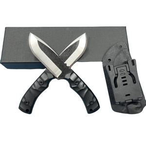 Well <span class=keywords><strong>handiwork</strong></span> CNC proceso 440 D2 acero caza Knife Full Tang hoja fija caza Knife con funda para exteriores - Product Image 1