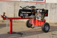 Fendeuse de bûches modèle LS30BD-D-ES en gros, 30 tonnes, démarrage électrique, horizontale et verticale, pour bois de chauffage ou bois de brûlure