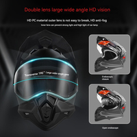 Casque tout-terrain pour femme, certifié CE, résistant aux chocs, durable, ABS+EPS, protection faciale, logo personnalisé, vente chaude