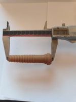 Doigts en caoutchouc robustes et durables pour éplucheuses à volaille, couleur marron, suspension aérienne, fournis par l'usine SS