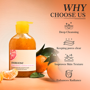 Biểu Tượng Tùy Chỉnh Chăm Sóc Cơ Thể Tẩy Da Chết Cải thiện Kết Cấu Da Làm Sạch Sâu Vitamin C Độ Ẩm Chà Rửa - Product Image 3