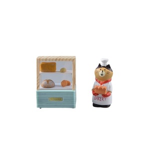 bäckerei café miniatur szene shooting ornamente requisiten simulation brot schrank katze schreibtisch dekoration geschenk - Product Image 6