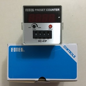 Compteur préréglé FOTEK HC-41P, dispositif de comptage à affichage numérique pour usage industriel - Product Image 1