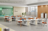 Tables avec Interrupteur Prise Ronde Moderne De Chambre Tables En Forme De U 8 Personnes Pliable Microphone Modulaire Couvre Bureau De Conférence
