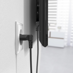 Rallonges coudées à 90 degrés de jauge européenne à 2 cœurs personnalisées avec imprimante audio de cordon d'alimentation d'interface à huit queues C7 - Product Image 6