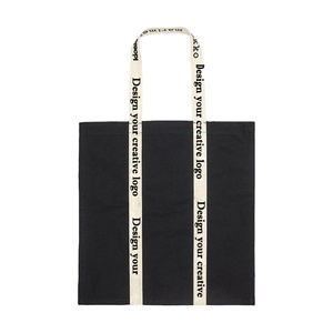 Bolsa de Compras Reutilizable de Tela Original, Bolsas de Lona de Algodón con Logotipo Impreso Personalizado - Product Image 1
