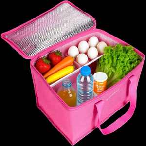 Reusable Thermal Insulated Solar Panel <b>Cooler</b> Bag with Letter Pattern Non Woven Material for Food & <b>Cans</b> - Product Image 2