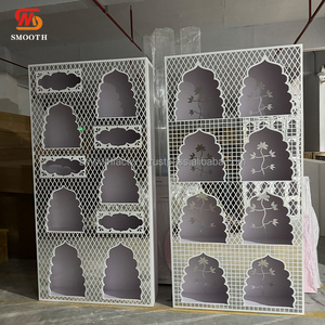 ฉากหลังอะคริลิคกลวงหลายชั้นแบบเรียบตกแต่งงานแต่งงานเวทีใหญ่แบบถอดออกได้ - Product Image 6