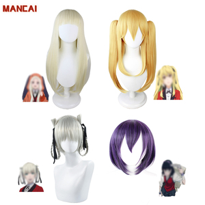 Perruques d'anime japonais accessoires de déguisement Lolita <span class=keywords><strong>Kakegurui</strong></span> perruque de jeu de rôle Halloween accessoires de fête de noël pour le spectacle - Product Image 1