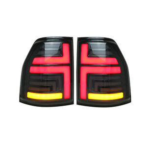 Luces traseras de coche SJC para <span class=keywords><strong>Mitsubishi</strong></span> Pajero <span class=keywords><strong>Montero</strong></span> V93 V97 2006 - 2020 funcionamiento trasero + señal de giro + marcha atrás + freno - Product Image 3