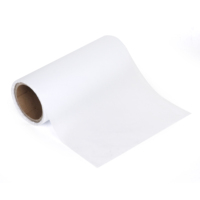 Rouleau de papier calque en coton, double face, enduit de résine, léger, transparent, écologique, pour impression sérigraphique