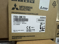 Controlador PLC Serie FX5U-32MT/ES FX5U, 16DI 16DO, Salida de Transistor, AC100-240V, Ethernet Integrado, RS485, Unidad Principal de Control Industrial