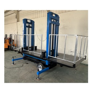 Plataforma de Trabajo Aérea Plegable para Elevación, Andamio Móvil con Cable de Acero para Tracción y Elevación - Product Image 1