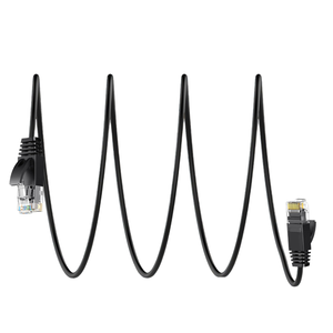 Factory OEM Super Slim & Flexible <b>Cat6A</b> UTP PVC ROHS <b>Ethernet</b> Networking RJ45 <b>Cable</b> Roll 32AWG Pure Copper 1m 5m 30m Customized - Product Image 1