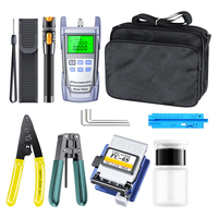SKL FC-6S Kit d'outils spéciaux pour électricien : Multimètre, Fer à souder, Tournevis, Couteau, Ciseaux, Outils pour fibre optique