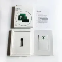 Paquete de Software USB FPP de Microsoft Project Professional 2021 para Oficina Corporativa, Activación en Línea, Inglés, Uso Doméstico