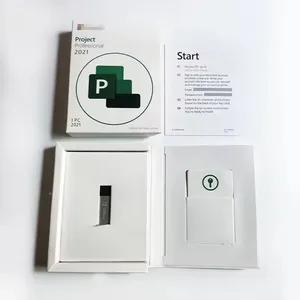 Paquete de Software USB FPP de <span class=keywords><strong>Microsoft</strong></span> Project Professional 2021 para Oficina Corporativa, Activación en Línea, Inglés, Uso Doméstico - Product Image 3