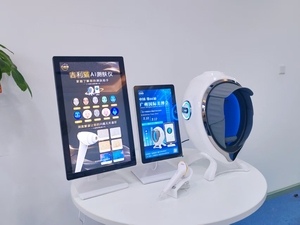 เครื่องวิเคราะห์ผิวด้วย AI แบบ 3 มิติ อุปกรณ์ถ่ายภาพใบหน้า เครื่องทดสอบสภาพผิวความแม่นยำสูง สำหรับใช้ส่วนตัวและมืออาชีพ - Product Image 2