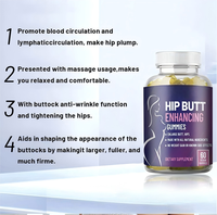 Gummies sexy et très demandées pour les hanches et les fesses, avec extrait de cynorrhodon, pour raffermir les courbes corporelles et améliorer l'élasticité chez la femme