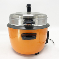 Cuisinière à riz commerciale de luxe à tambour de 13 L avec chauffage et conservation de la chaleur 3D électrique, vente directe d'usine, Foire de Canton