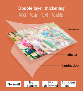 Bán Sỉ Túi Ép Nhiệt PET Cỡ A3 A2 A3 A5 A6 125/150mic 100Micron Màng Cán <span class=keywords><strong>A4</strong></span> - Product Image 2