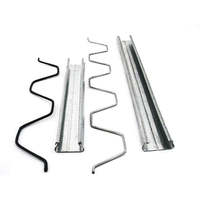 Équipement d'hydroponie pour serres agricoles, grande membrane en polyéthylène, profilé en aluminium galvanisé à double verrouillage de fil ondulé
