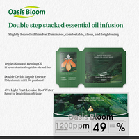 Masque en feuille anti-âge à base de glutathion et d'herbes, marque privée OEM/ODM, pour le soin de la peau du visage