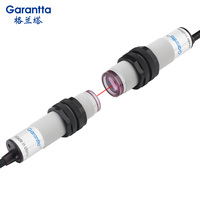 Capteur de positionnement à faisceau traversant Garantta M18 avec boîtier plastique, étanche IP67, pour ligne de traitement du bois