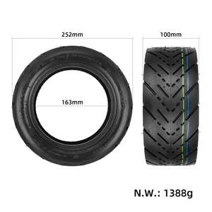Pneu tubeless CST 90/65-6.5 avec gel pour trottinette Kaabo Dualtron Zero 11X, pneu auto-réparant 90/65-6.5 - Product Image 2