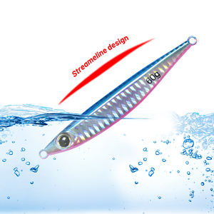 Masse japonaise 10g-600g pince à plomb de pêche en silicone à chute lente piège à tremplin pour la truite saumon dans le ruisseau du lac de la rivière - Product Image 5