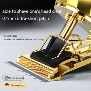 Rasoio e Regolabarba <span class=keywords><strong>Professionale</strong></span> Vintage Serie T9 Tagliacapelli Cordless da <span class=keywords><strong>Uomo</strong></span> e Barbiere con Ricarica USB - Product Image 5