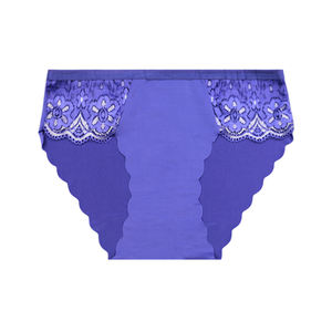 Morcoda 2025 ropa interior triangular de encaje de nailon de alta calidad teñido liso personalizable cómodo suave ligero Sexy calzoncillos de seda de hielo - Product Image 5