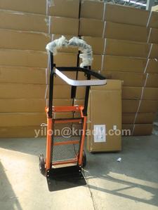 Carro de mano de metal sólido con rueda sólida, bolsa de basura OEM personalizable, carro móvil - Product Image 2