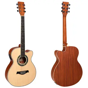 Chất lượng cao guitarra electroacustica guitar điện 6 dây Acoustic Guitar