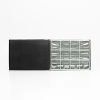 Pages d'album pour collection de pièces de monnaie en plastique avec pochettes personnalisables, inserts porte-pièces et pochettes de protection